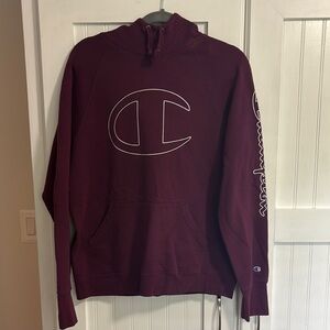 Champion Red Sweatshirt Hoodie